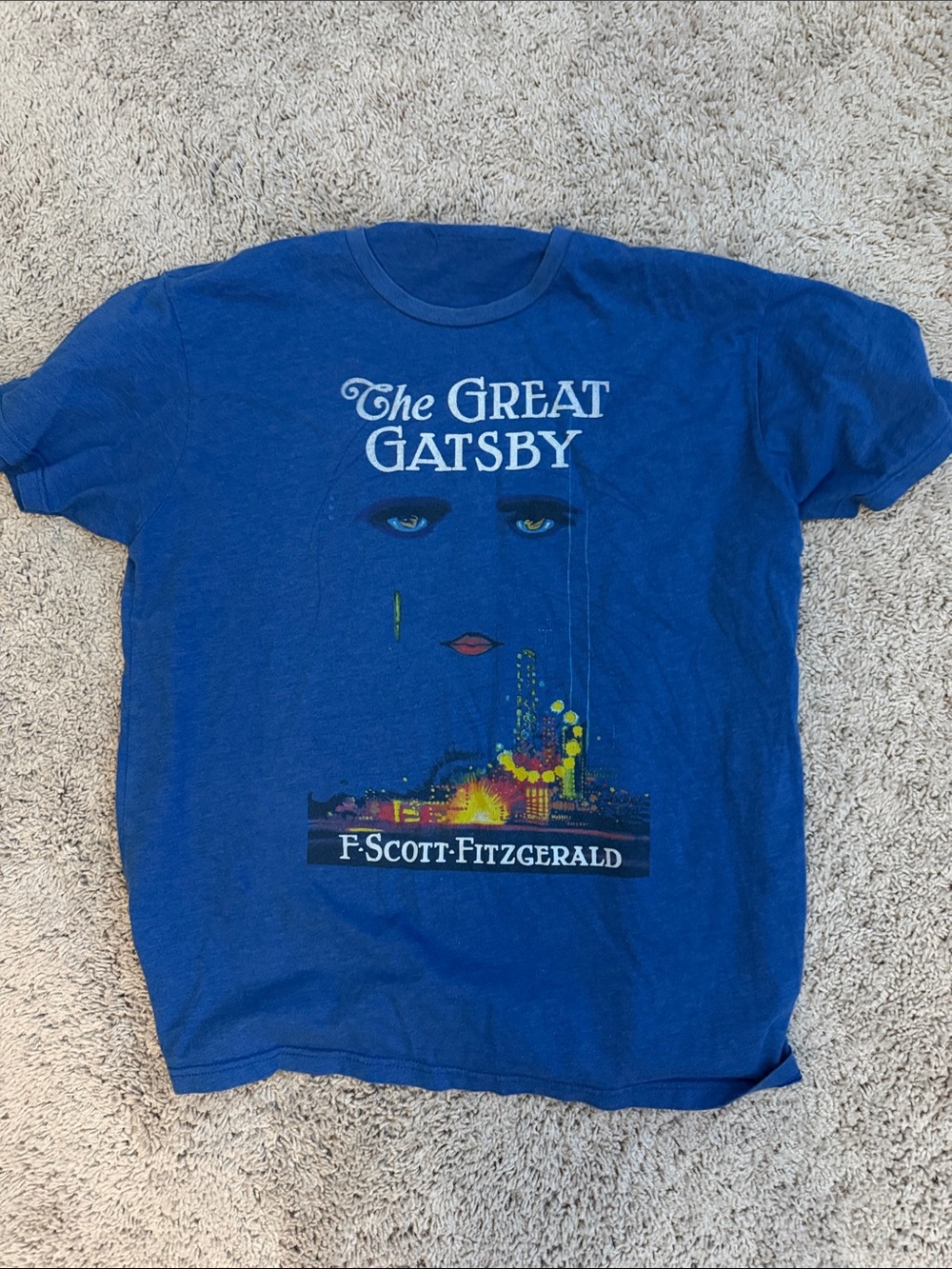The Great Gatsby Graphic Tee book cover